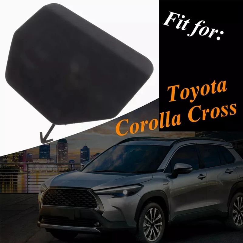 Car Front Bumper Towing Eye Hook Cover Trim 53128-0A040 For Toyota Corolla Cross 2020-2023 LHD 53128-0A060 531280A050