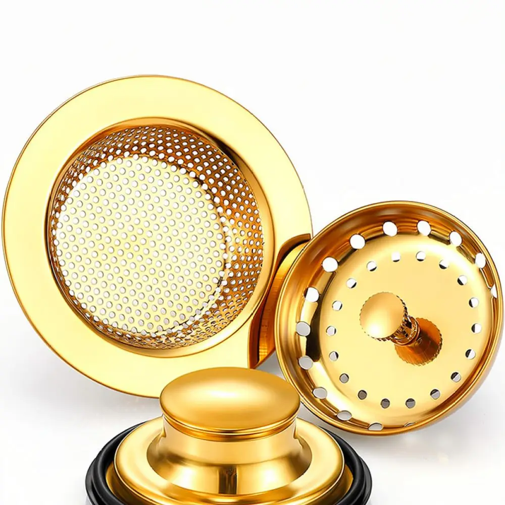 Stainless Steel Garbage Disposal Splash Guard Kitchen Sink Drain Filter Stopper Waste Processor Accessories For Home