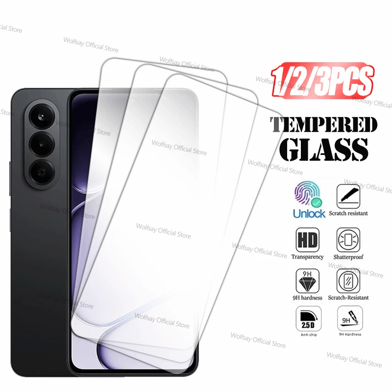 

1/2/3PCS Tempered Glass For OnePlus Nord CE6 Lite Screen Protector OnePlus Nord CE6 Lite Full Glue Anti-Scratch Protective Glass