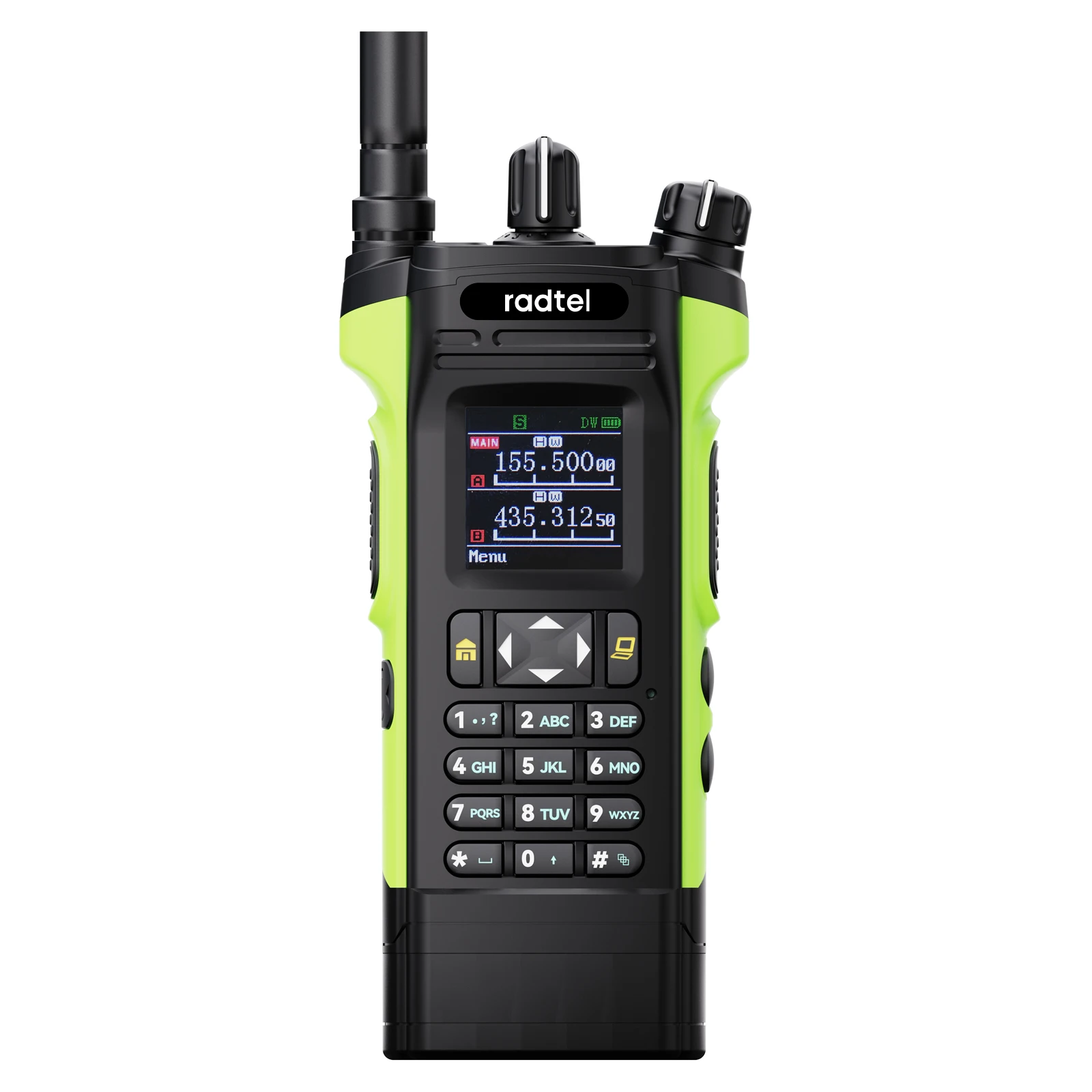 Radtel R8000（APX-8000)136-174/400-520Mhz Ham Radio Dual Display Air Band Walkie Talkie Long Range Portable Two-Way Radio