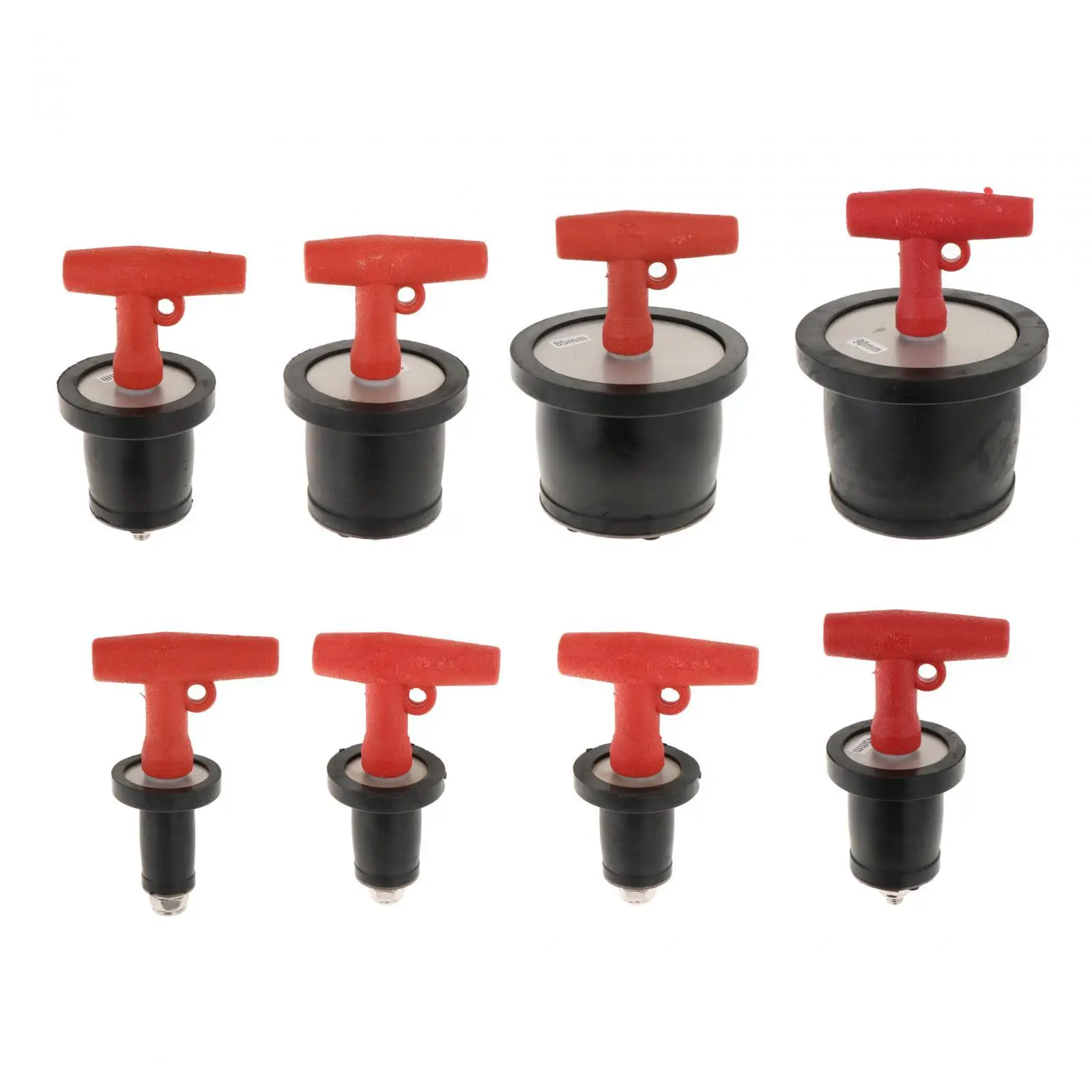 Marine T Handle Drain Plug Drainage Stopper Marine Hardware Accessory Boat Accessories Pipe Plug Plumbing Rubber Expansion Plug view 2