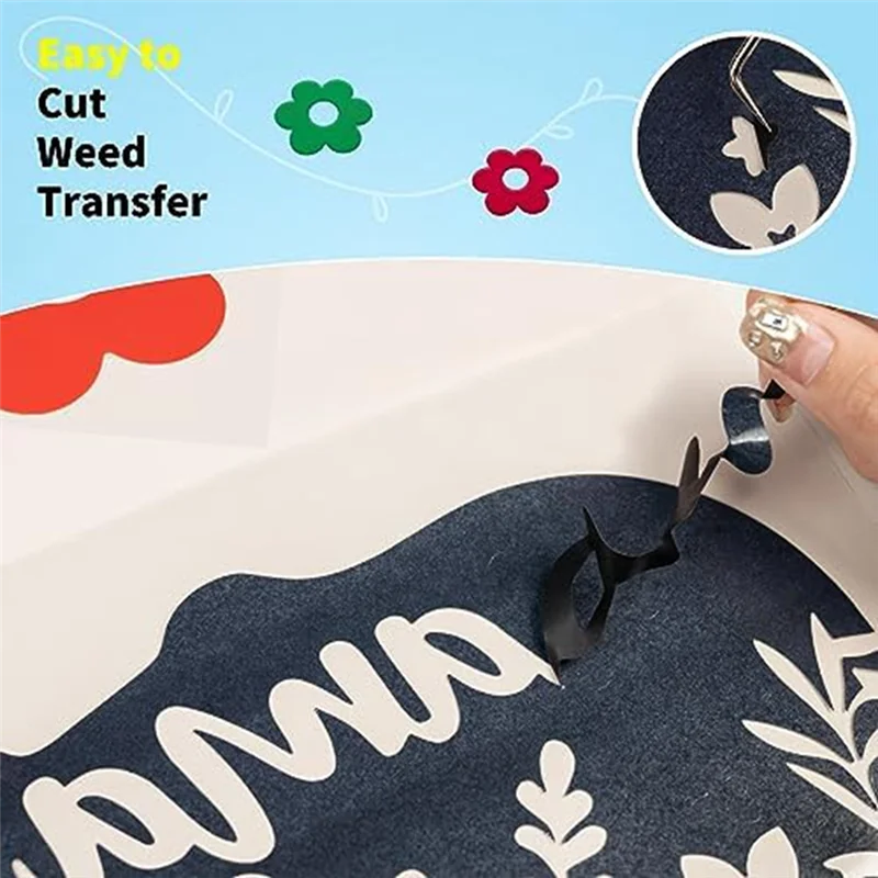 3D Puff Vinyl Теплопередача Для Футболок, Puff Heat Transfer Vinyl Для Легко Режется Прочный Красный