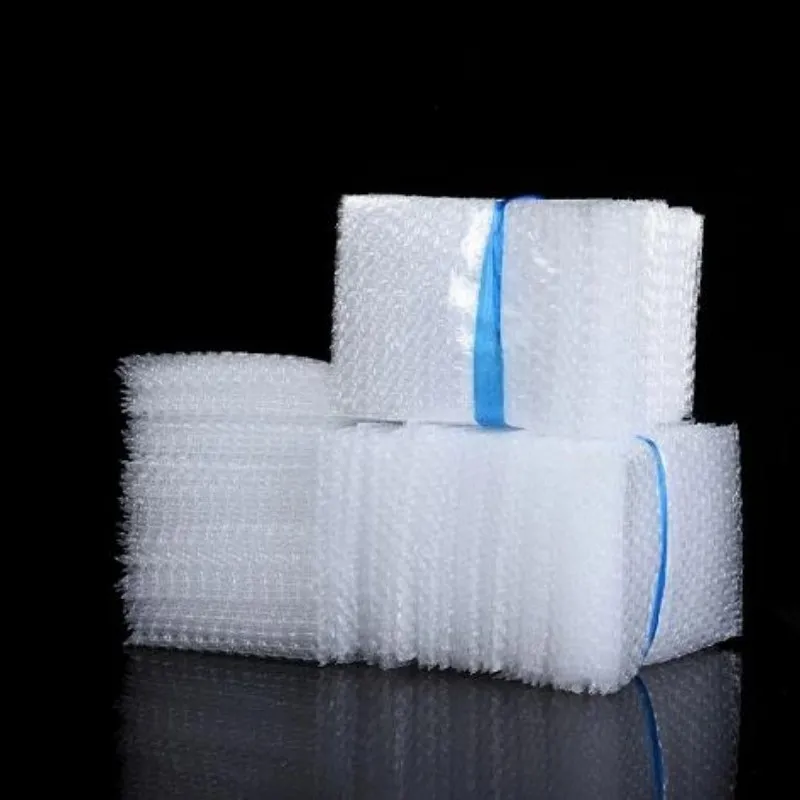 50pcs 100pcs 200pcs 100*150mm Plastic Wrap Envelope white Bubble packing Bags PE bubble bag Shockproof double film bubble bag