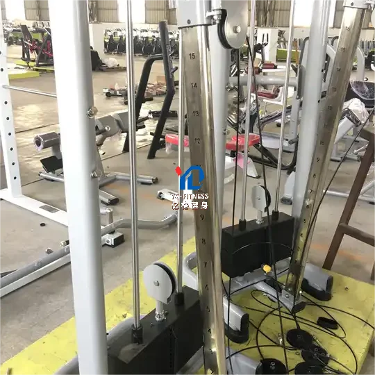 6012 Popular Bodybuilding Machine Cable Crossover Machine Gym Cable Crossover Machine for Gym