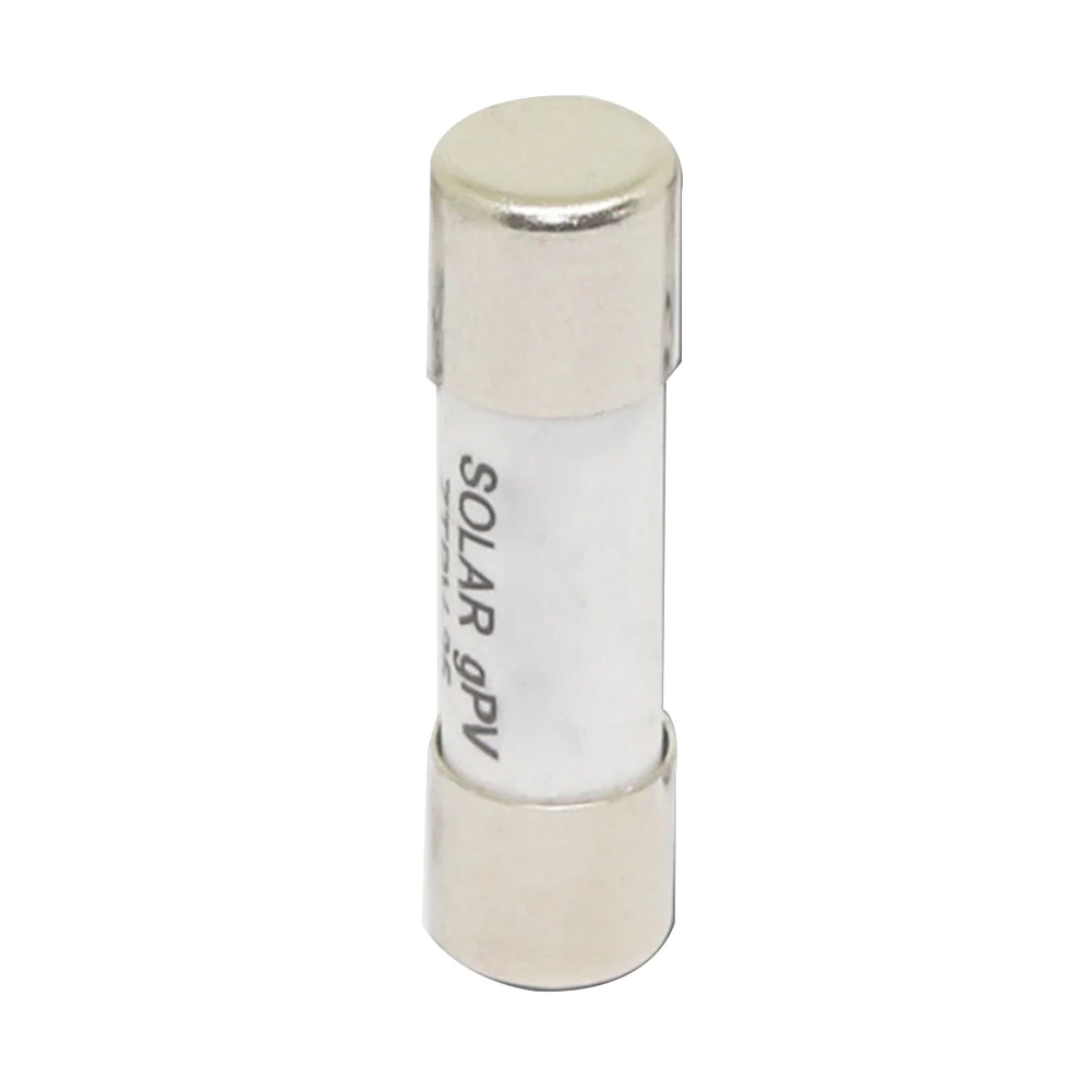 Premium 2P For Solar PV Fuse 1000V DC 10x38mm PV Fuse with LED Fuse Holder Essential for For Solar System Safety
