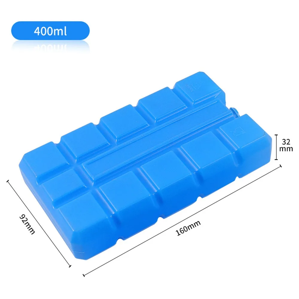 Reusable Gel Freezer Ice Blocks Keep Fresh No Water Injection Ice Box Wear Resistant Long Lasting Cooling