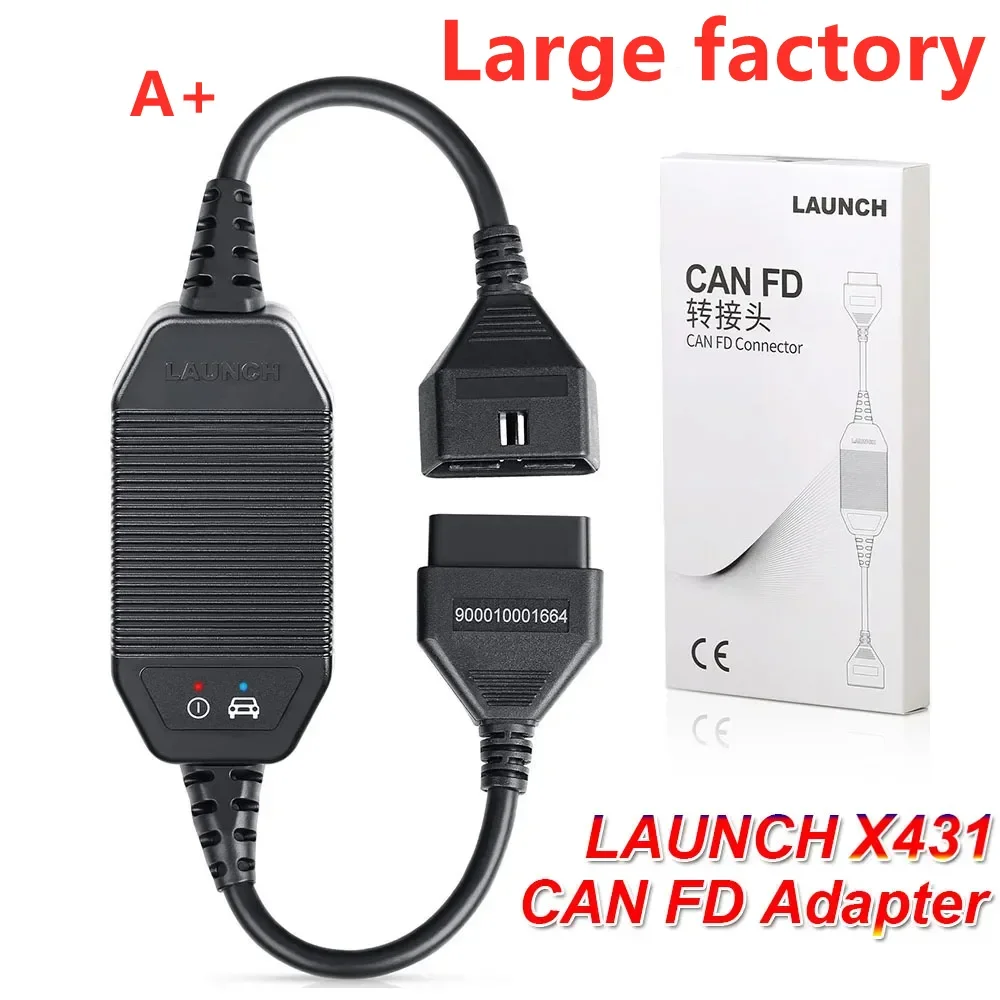 

LAUNCH X431 CAN FD Adapter Code Reader Original CANFD Cable Car Diagnostic Scanner for X431 V+/ Pro3/ Pad 3/ Pad V For Jlr/GM