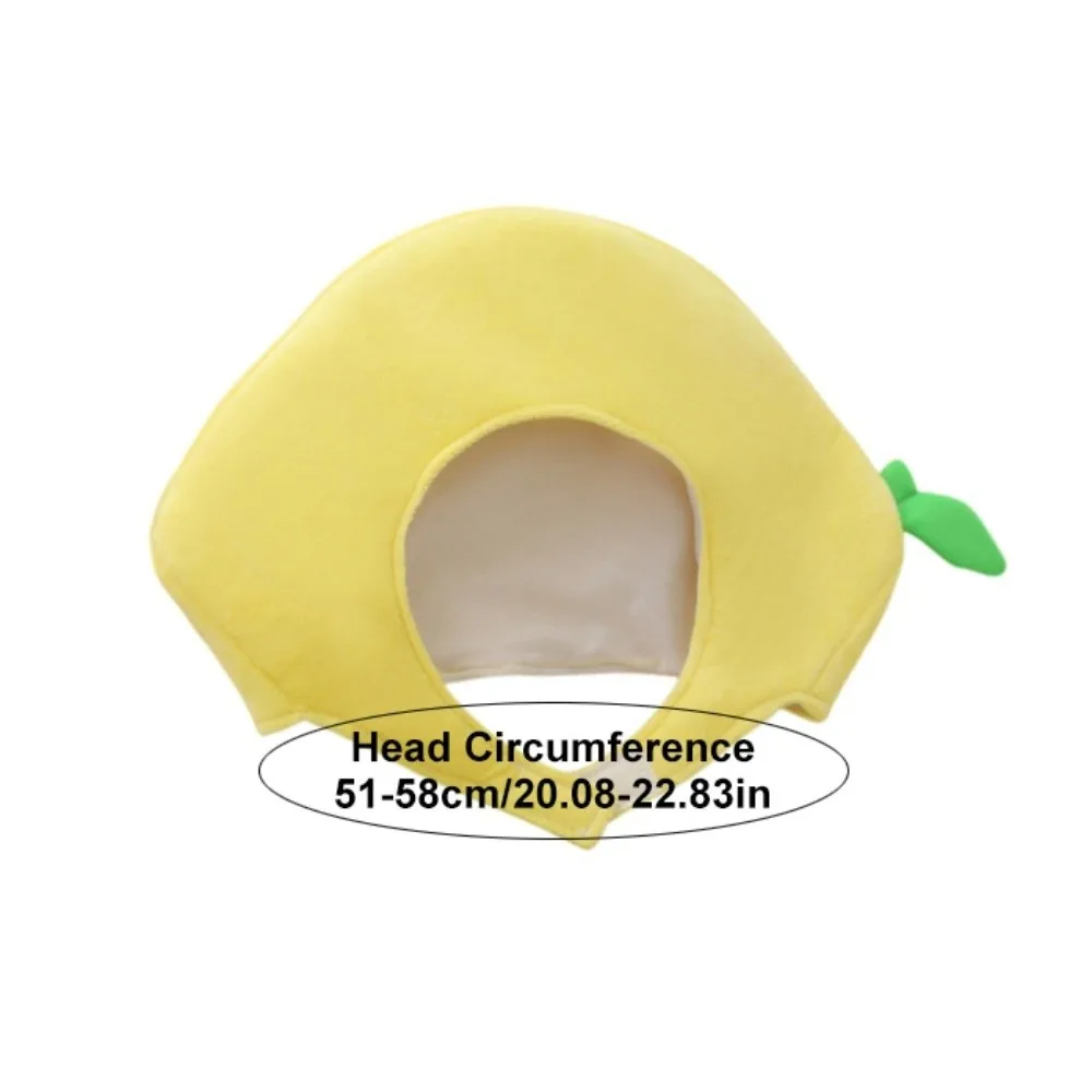 Cappello creativo per frutta e verdura di patate Cappello spesso e giocoso per il mese della nutrizione Divertente berretto morbido per pullover Bambini Adulti