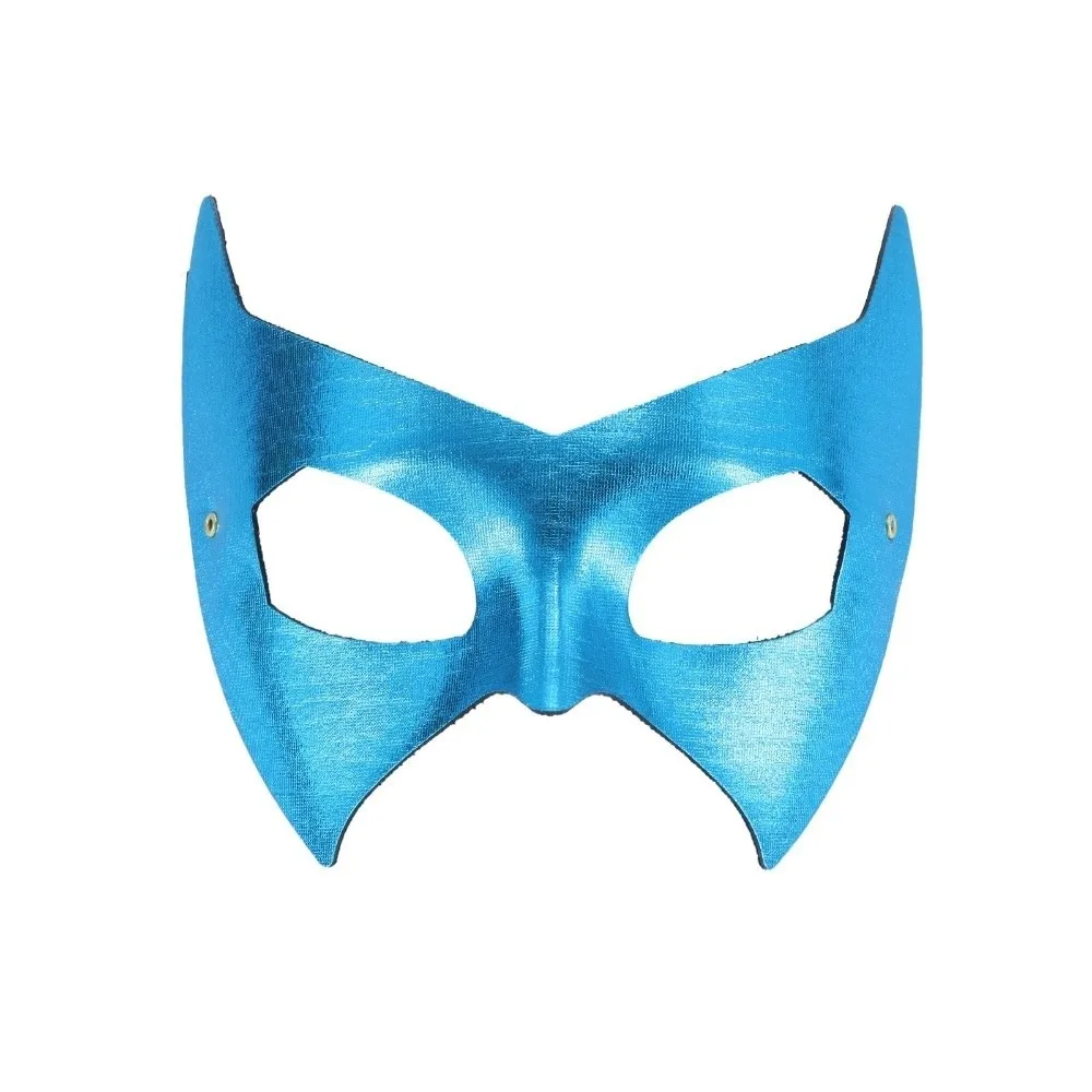 Party Prop Masquerade Half Face Mask Gothic Style Handsome Venice Mask Adjustable Punk Bat Eye Mask Cosplay Costume