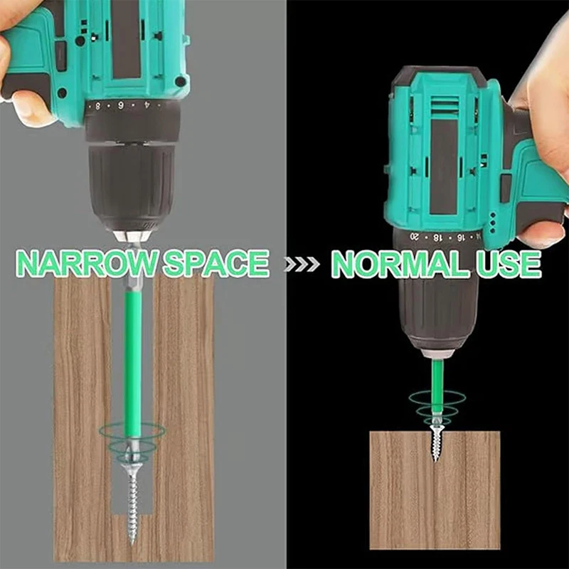 Set Setelan Selendang Pegangan Heksagonal Universal Super Keras Anti Selip Obeng Anti Karat Alat Tangan Magnet Mini