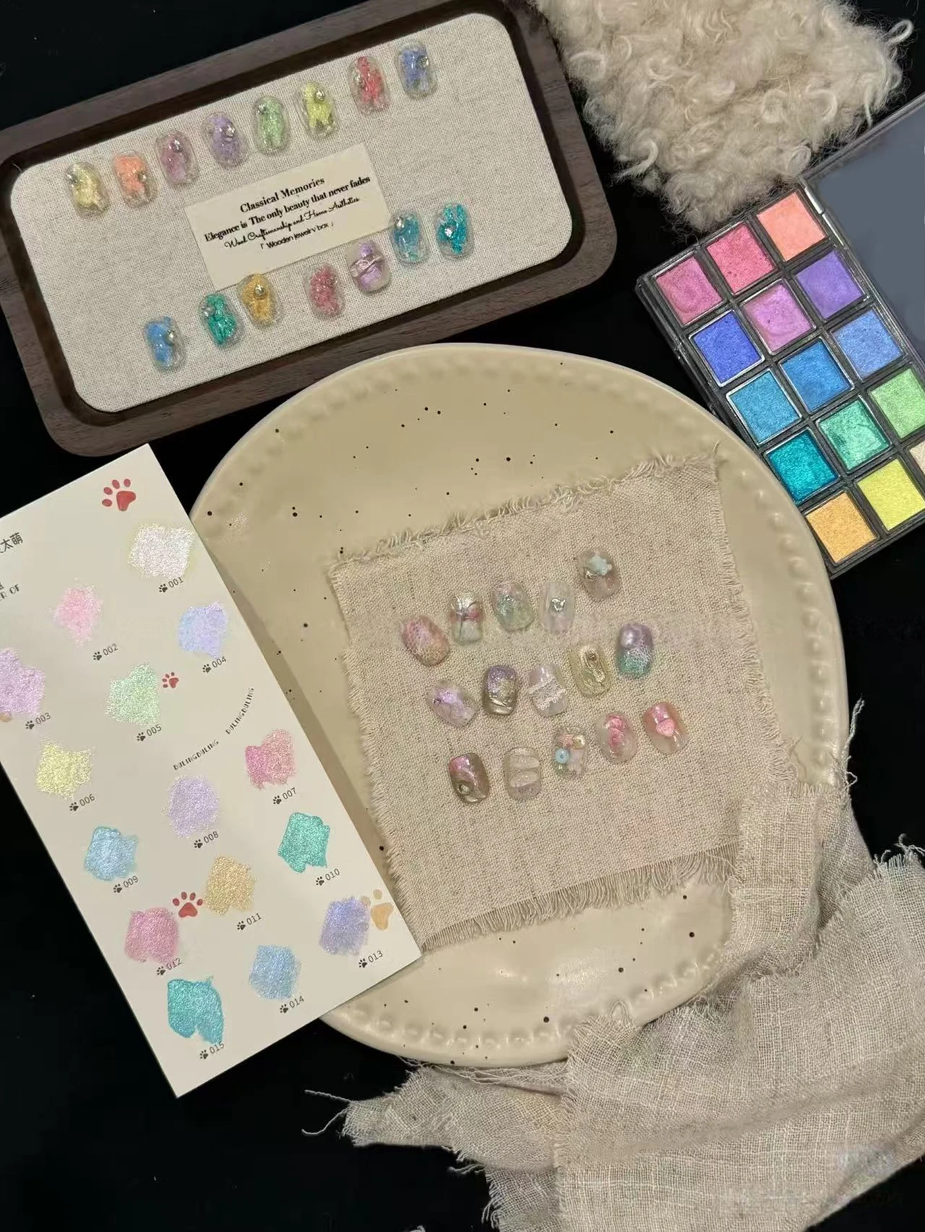 15 renkli tırnak sanatı sulubo - Nail Art Glitter incelemesi ve fiyatı