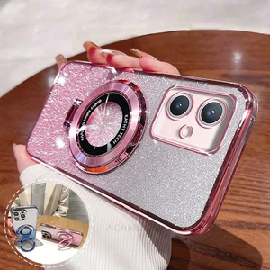 Casing Dudukan Pelat Berkilau untuk Motorola Moto G54 G85 G84 G82 G83 G62 G60 G50 G34 G24 G72 G73 G13 G23 G52 Penutup Dudukan Silikon 10 casing motorola moto g60 penjualan terbaik - №