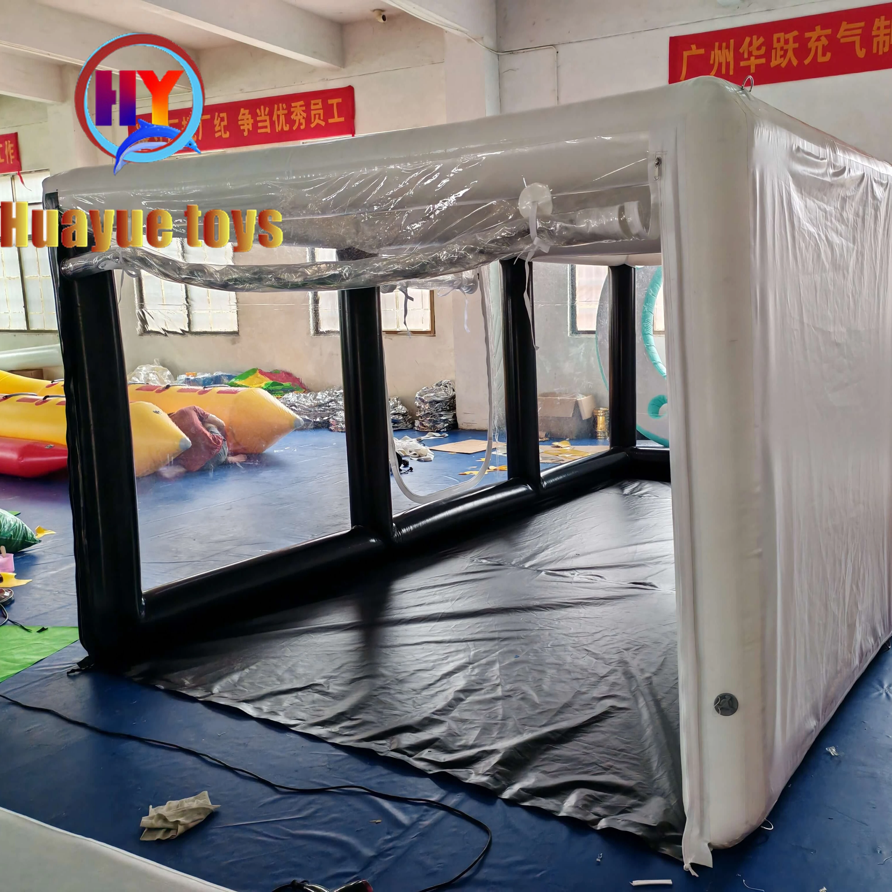 Hot Sale Commercial Car Tent Inflatable Garage Carport Car Cover Inflatable Paint Booth Custom Tent