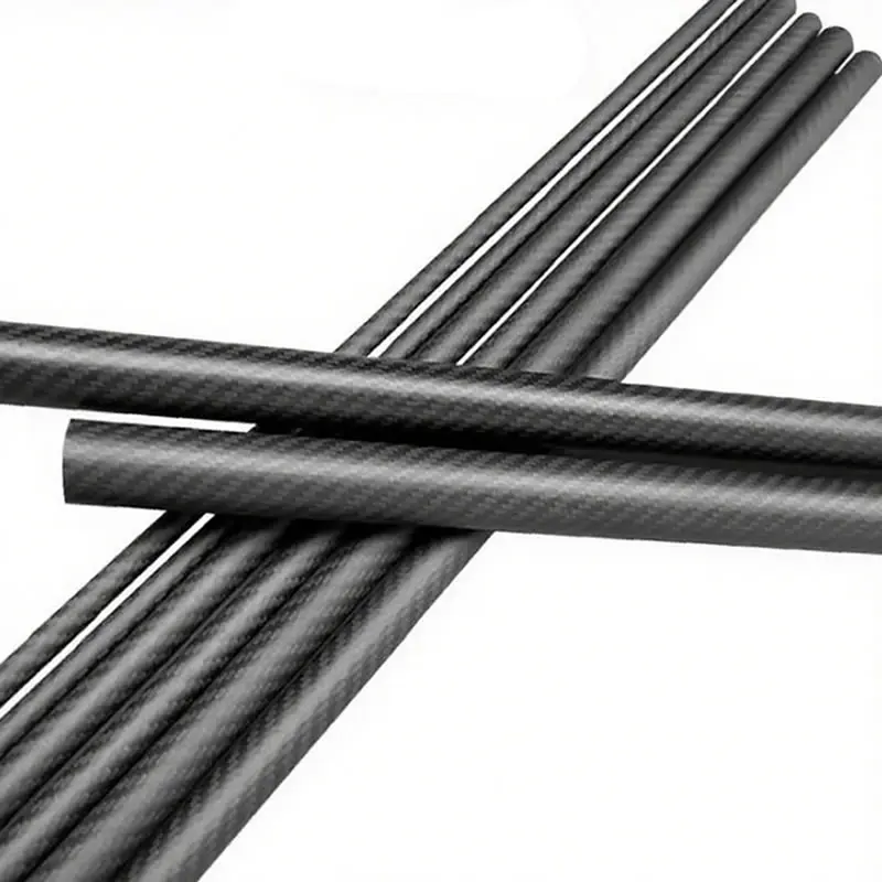 3K Twill Carbon Fiber Tube Pipe 15 16mm OD 9 10 11 12 13 14 15mm ID Corrosion Resistant Lightweight for RC Car Chassis