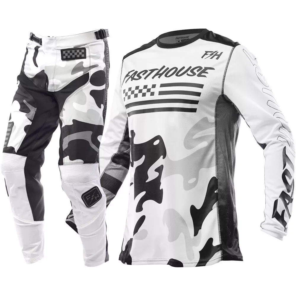 2026 FH Motocross Gear Set Top Shift MX Jersey Set ATV Race Wear Enduro Moto Kits Off Road Motorrad Anzug – Detail 9