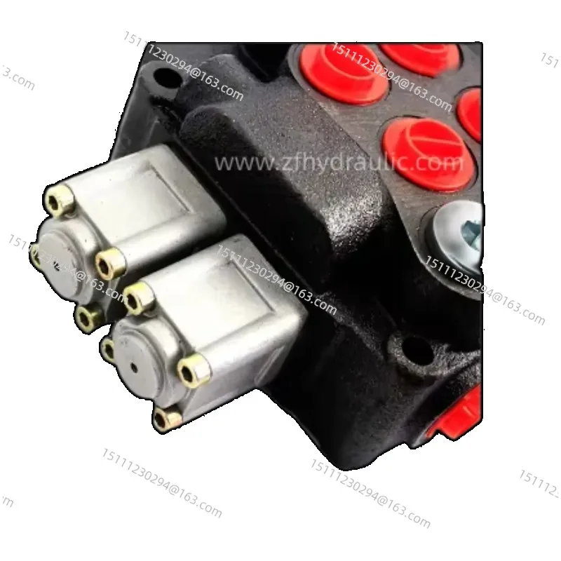 2 3 4 5 6 Spools 40 50 70 80 100 120 Cc Hydraulic Joystick Directional Monoblock Valve, Youli Remote Control Valve Hydra