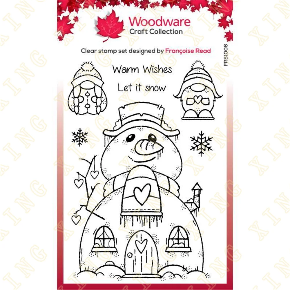 Metal Cutting Dies Stamps Scrapbook Diary Decoration Embossing Cut Dies Template DIY Greeting Card Handmade Snow Gnome Hot