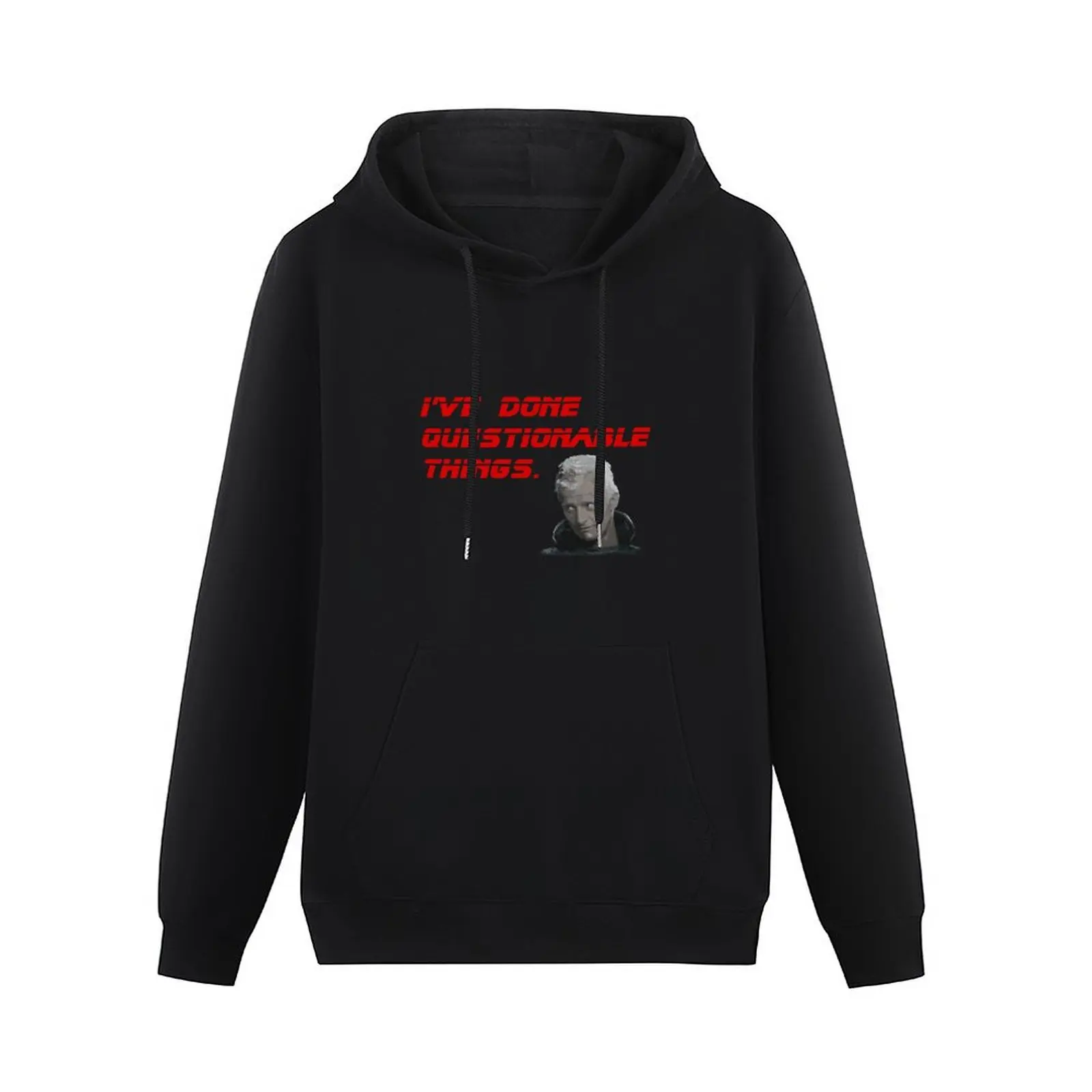 I've done questionable things Pullover Hoodie men's coat men's winter sweater autumn hooded shirt graphic hoodies