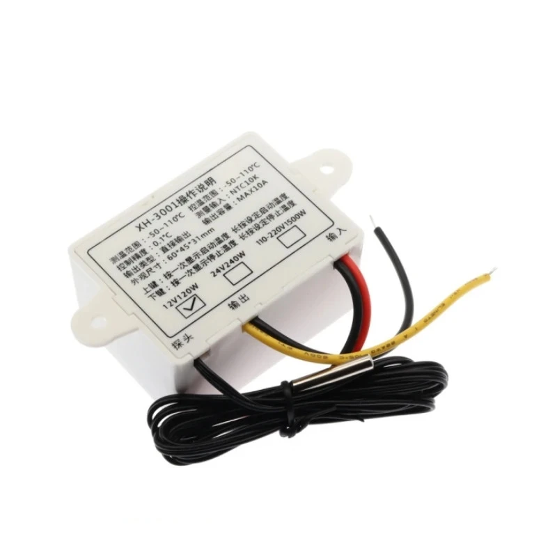 XH-W3001 digital display thermostat temperature switch microcomputer temperature controller temperature control switch