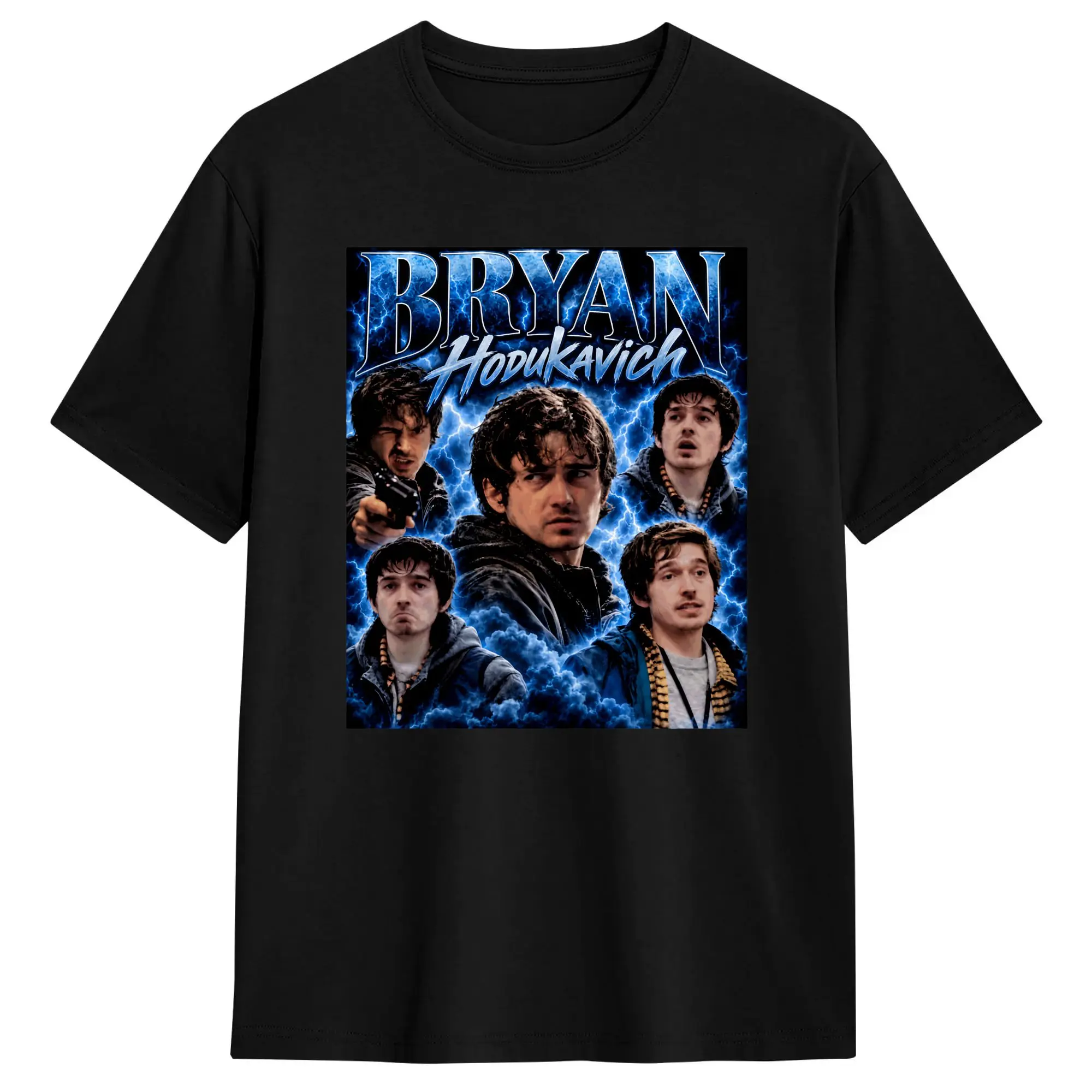 Resident Evil Movie Bryan Hodukavich T-Shirt Summer  Pure Cotton T-Shirts For Men Pattern Tee Shirt Short-Sleeve Streetwear Tees