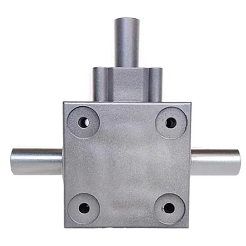 

90° Angle Drive Steering Gear Unit Right Angle Bevel Bevel Gearbox Speed Ratio 1:1 Max Speed 1000RPM