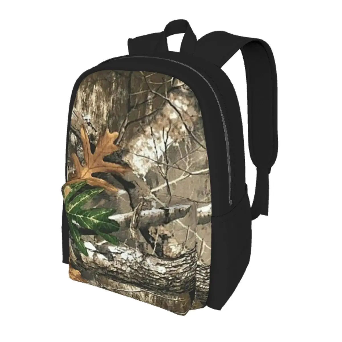 

Camouflage Real Tree Realtree Hunter Camo Student Backpack School Bag Hiking Daypack for Men Women Bookbag Shoulder Bags
