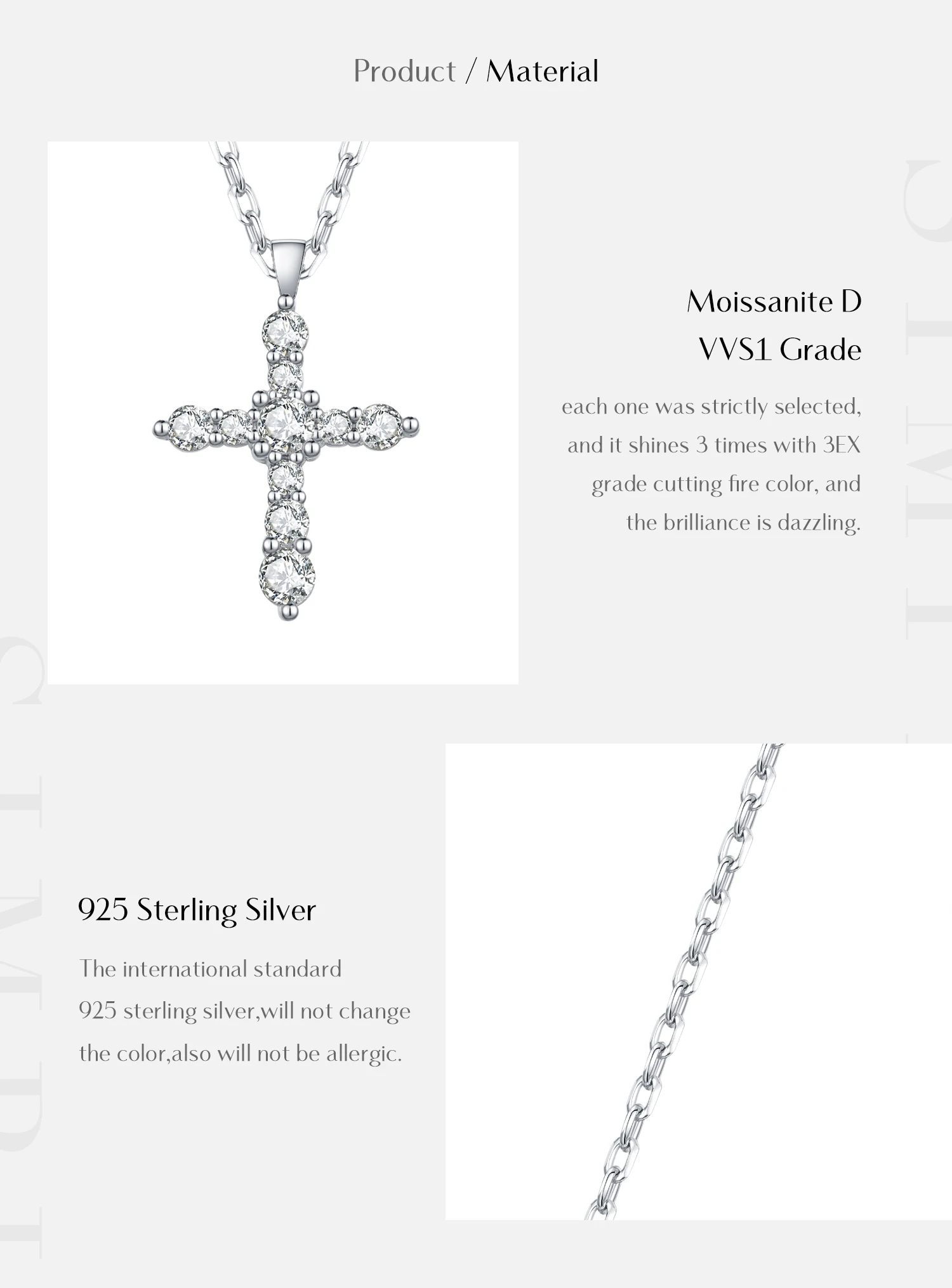 MODIAN Lab Diamond Moissanite Double Layer Stars Necklace 925 Sterling Silver Twist Line Pendant Necklace For Women Fine Jewelry