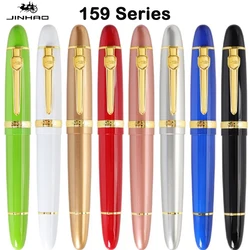 JINHAO 159 Ballpoint Pen Premium Metal Gel Ink Pens 0.5mm Black Ink Smooth Writing Ball Pen Stationery Office School Supplies