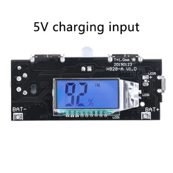 5V 1A 2.1A  Digital Dual USB Charging Plate Charging Treasure Module DIY18650 Lithium Battery Mobile Power Boost Module