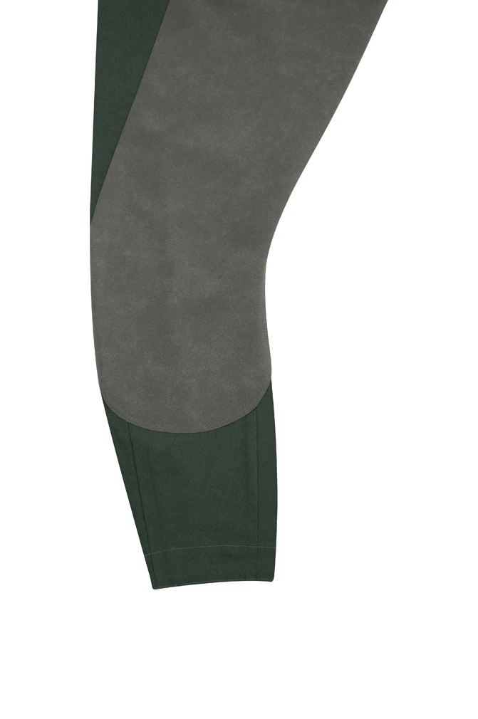 GUHB-B022 WWII tedesco Heer M44 HBT Reed Green montato truppe pantaloni da equitazione