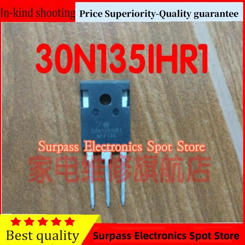 10PCS-100PCS  30N135IHR1 30N135IHR    H30R1353 TO-247  Price Superiority-Quality guarantee