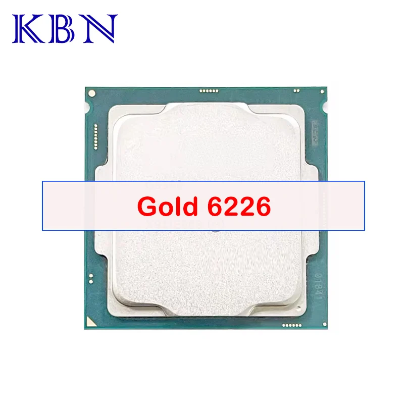 

Процессор Xeon Gold 6226, 12 ядер, 24 потока, 2,7 ГГц, 19,25 МБ, 125 Вт, процессор LGA3647 для серверной материнской платы C621, процессор 6226