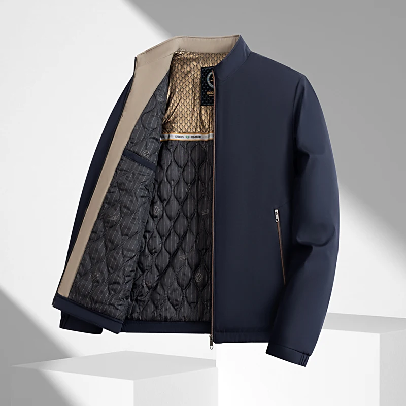 

Men's Winter Cotton Jacket, Fashionable, Versatile, Handsome Men's Casual Tops