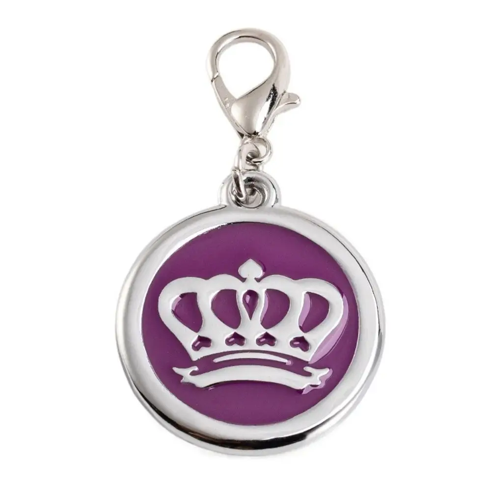 

Pet Accessories Crown Pet ID Name Tag Personalized Zinc Alloy Dog Collar Pendant Loss Prevention Dog Hanging Tag Outdoor