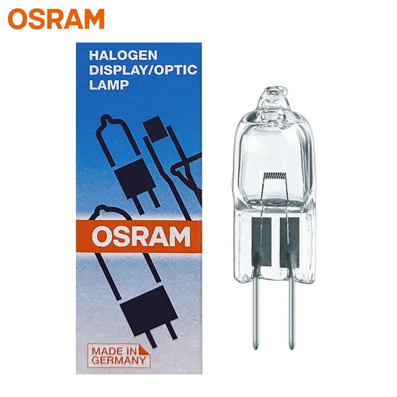 OSRAM 64250 HLX 20W 6V G4 ESB Halogen Display Optic Lamp Microscope Bulb Surgical Shadowless Projection Light NAED 54261