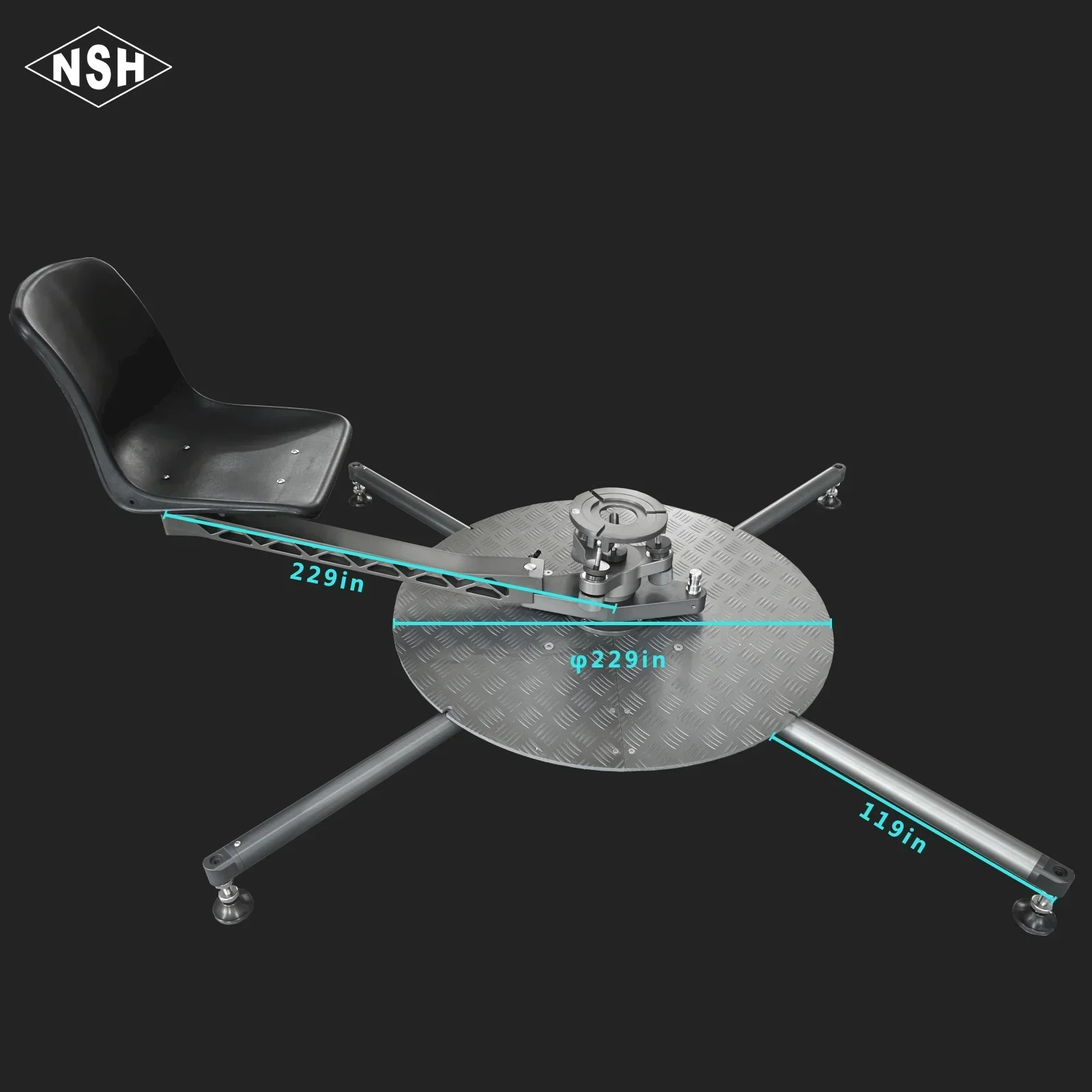 NSH Spider Platform Camera Accessories 360 Degree Slow Motion Rotating Turntables Camera Slider