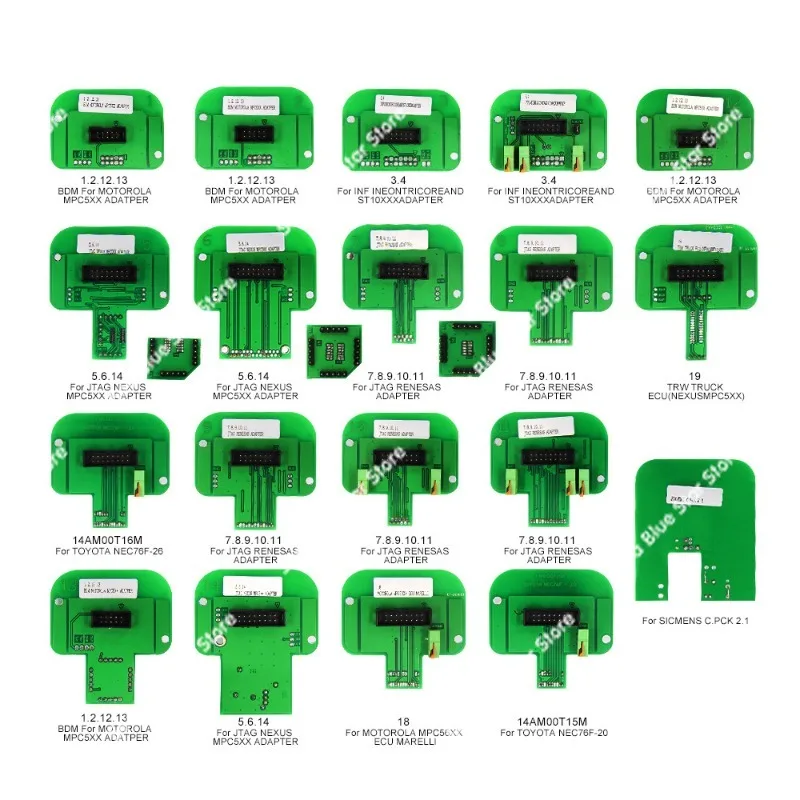 

Engine fault diagnosis instrument main board adapters Trasdata 22-piece adapter