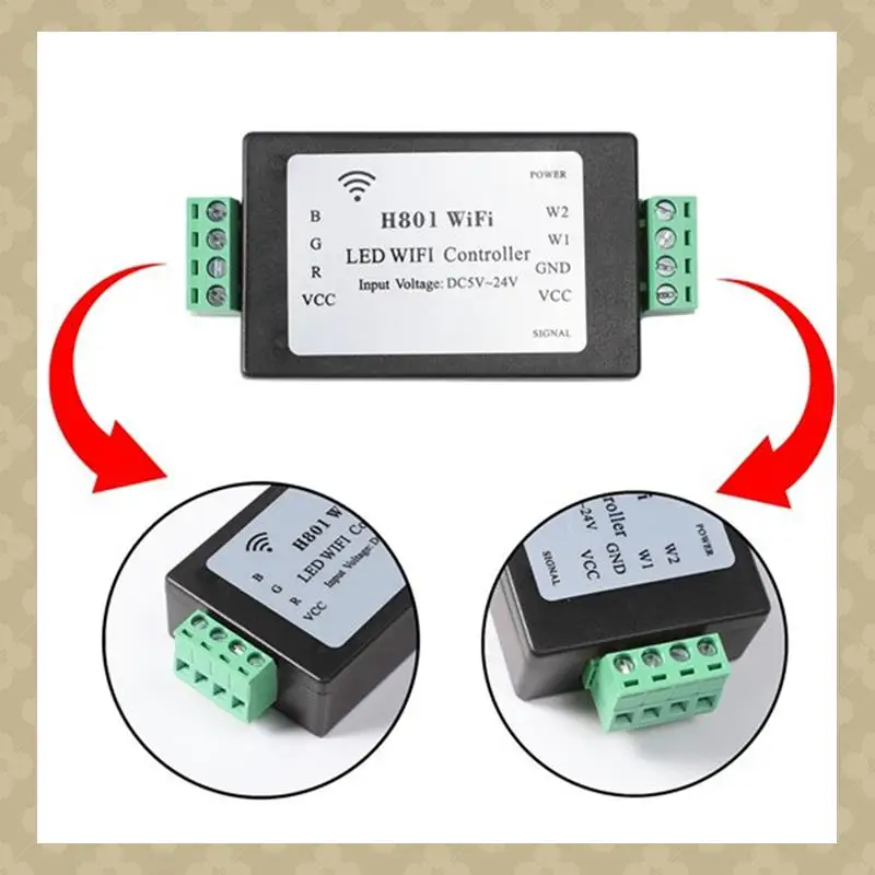 

AB45 RGBW LED Controller WIFI Controller H801 RGBW LED WIFI Controller LED RGB Controller For5050 RGBW Controller