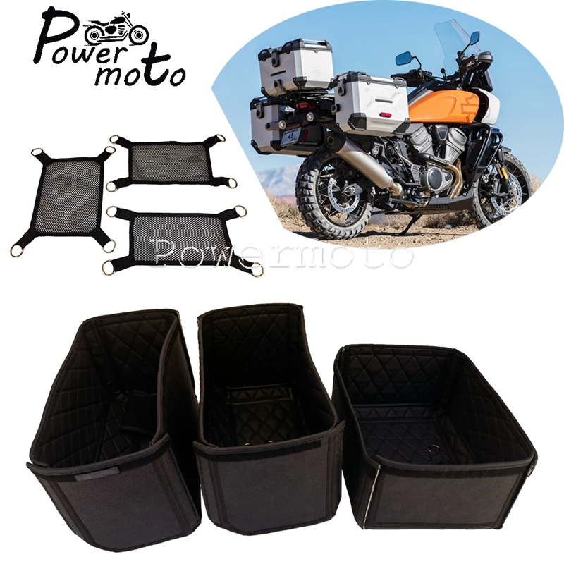 

Motorcycle Rear Tail Trunk Luggage Box Trunk Inner Kit Tail Top Side Case Lining For Harley Pan America 1250 RA 1250S 2021-2022