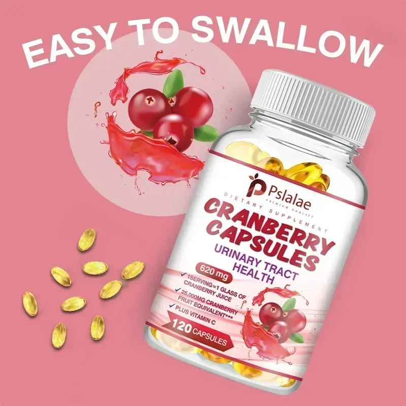 Cranberry - Helps Clean and Protect The Urinary Tract, Reduce Urinary Frequency, Promotes Bladder and Urinary Tract Health
