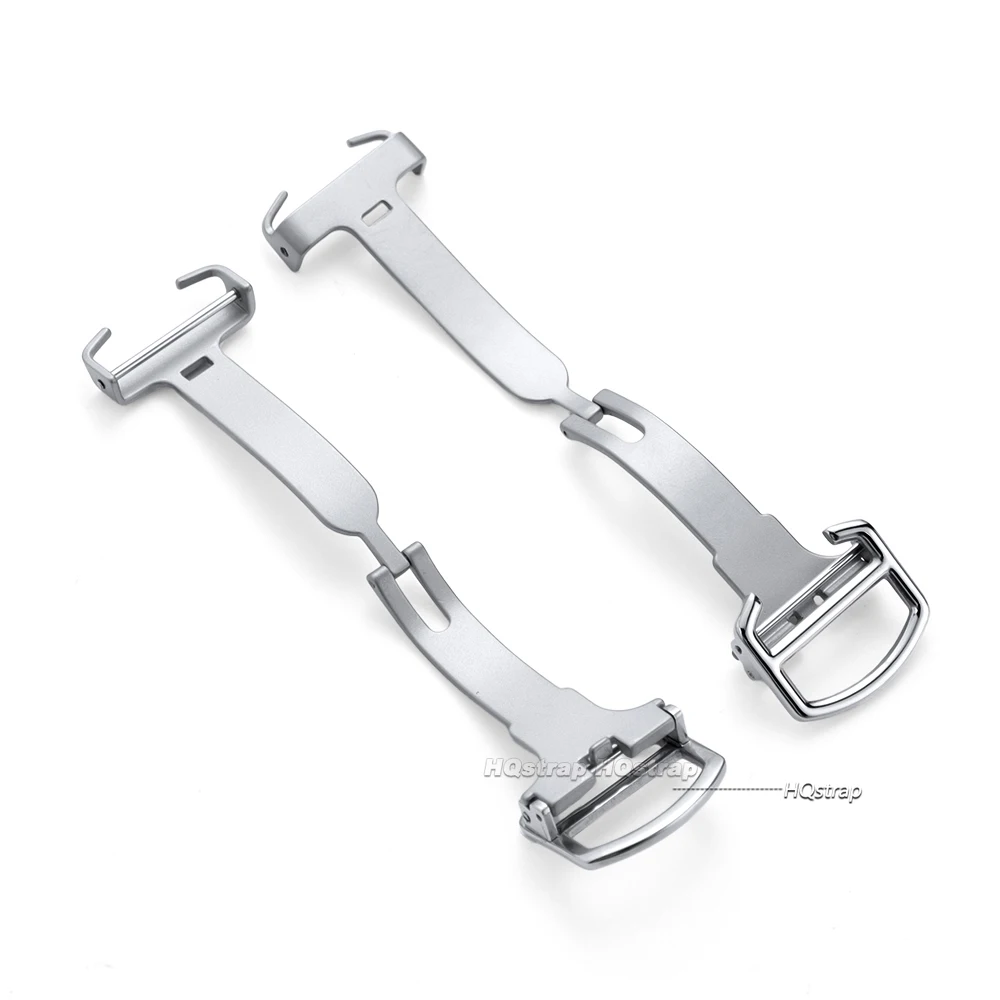 الفولاذ المقاوم للصدأ مشبك ساعة لكارتييه الأزرق بالون ساعة المشبك لأزرار حزام من الجلد 14 مللي متر 16 مللي متر 18 مللي متر للطي مشبك ساعة