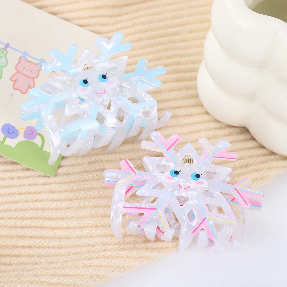 

Cute Hair Clip Claws Snowflake Hair Claws Hair accessories Accessories For Women Hair clips for girls Hair clips for women