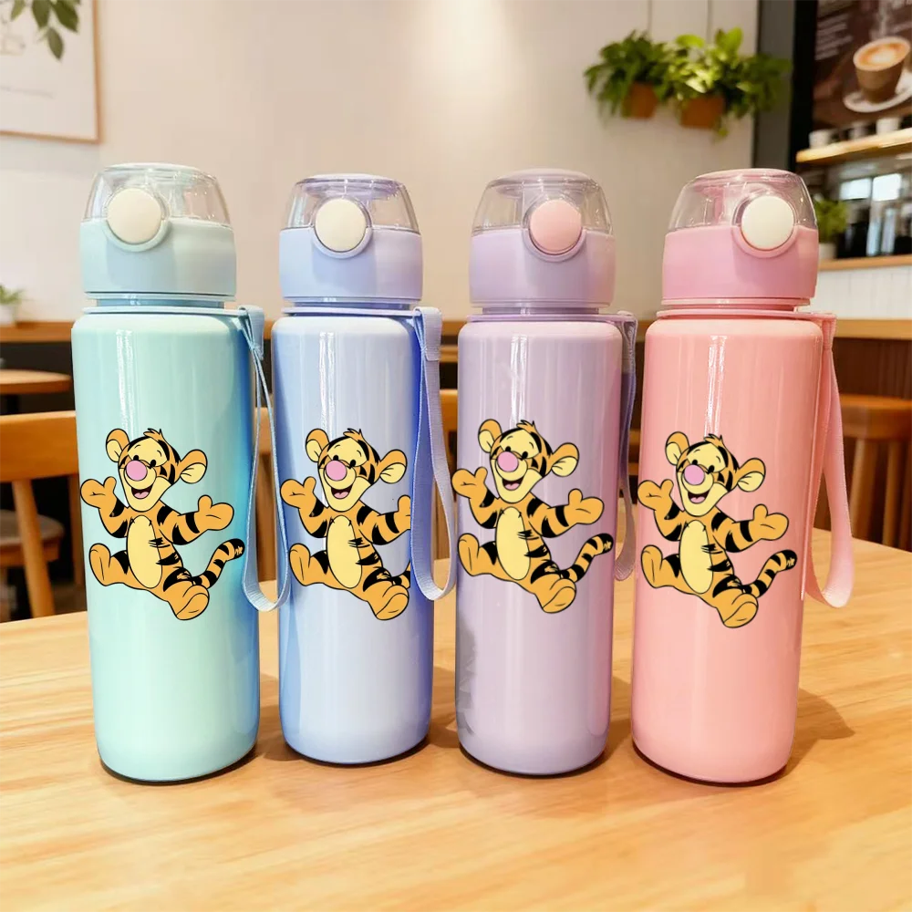 

3D Printed Disney Tigger Cartoon Water Bottle- Trendy, Cute & Large Capacity, Collectible,Vibrant Colors & Premium Texture,700ML