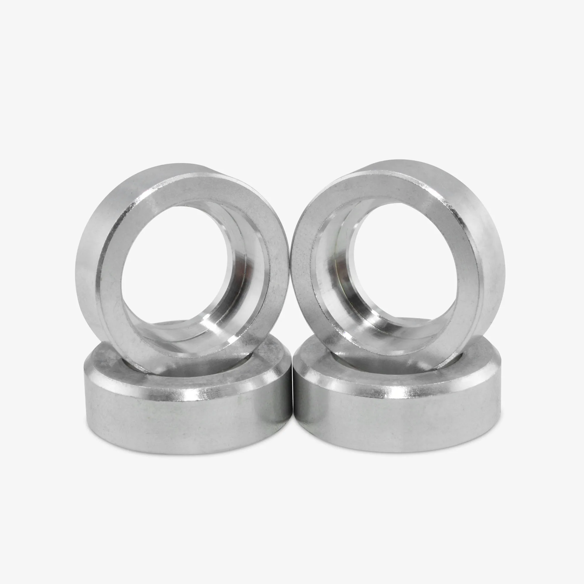 Original BONT Skate 688 Bearings Adapter 16 Pieces Alu. Adapter Aluminum Fit For 608 Wheel Hub S688 Outer Ring Over Bearings