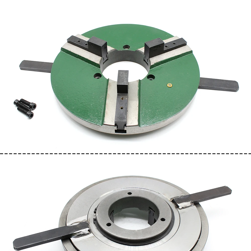 3-Jaw 12" Welding Table Chuck Quick Release Welding Positioner Welding Turntable