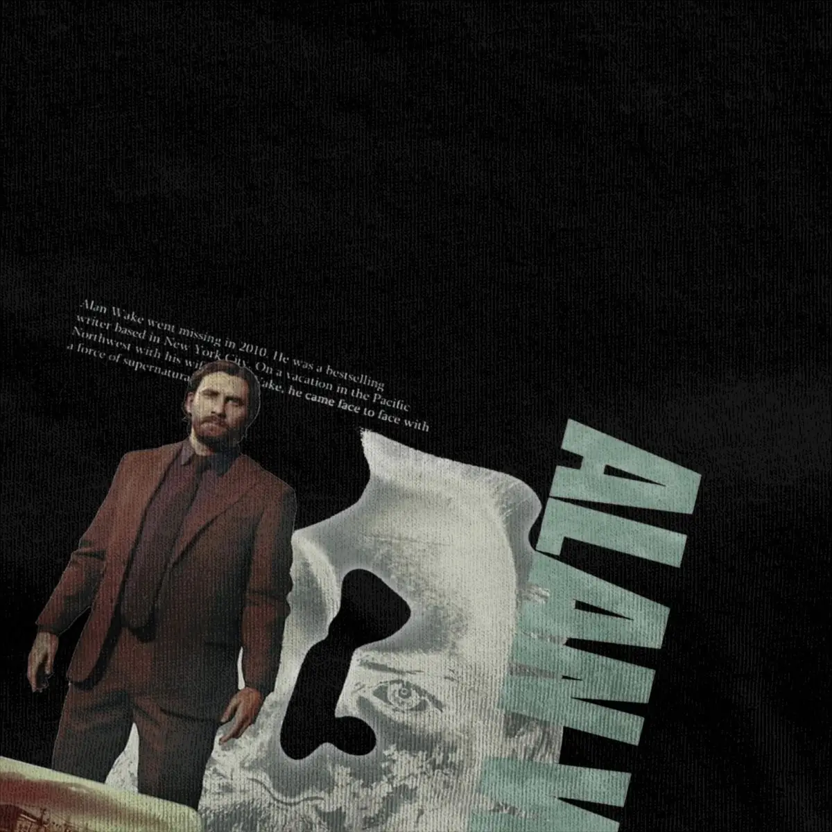 Alan Wake 3 T-Shirt mężczyźni kobiety gra wideo Vintage bawełniana koszulka O dekolt koszulka z krótkim rękawem nadrukowana odzież