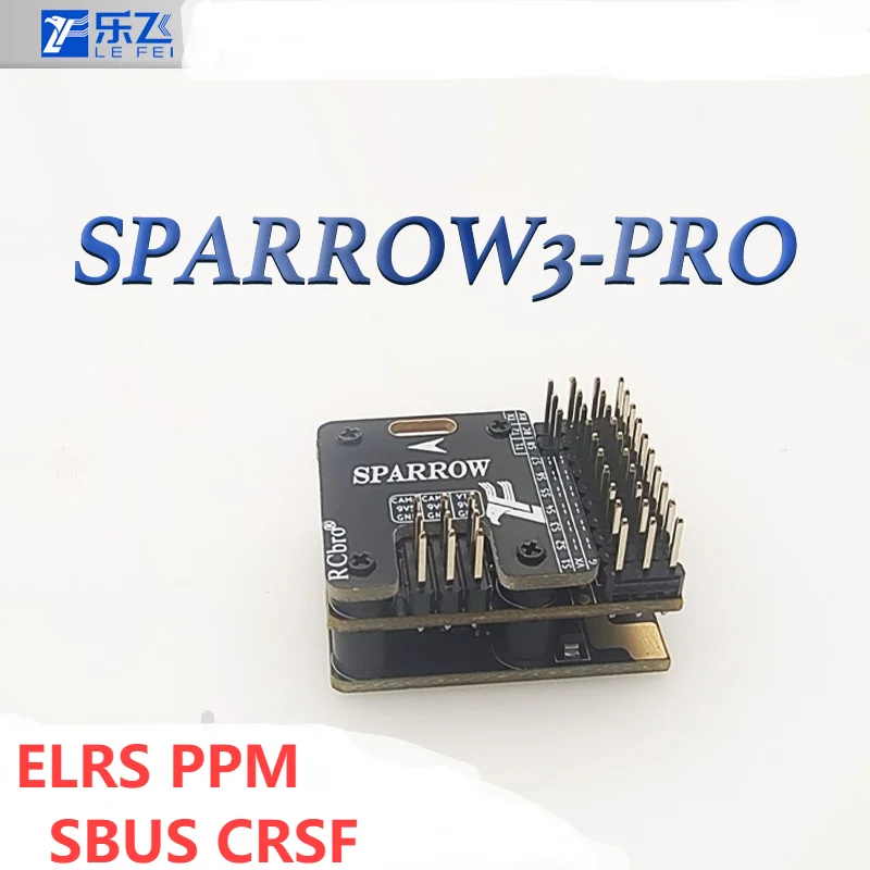 LeFei Sparrow V3 Pro OSD 비행 컨트롤러, 미니 FC U7 GPS 자이로 안정화 ELRS PPM SBUS CRSF, RC FPV 비행기 드론용