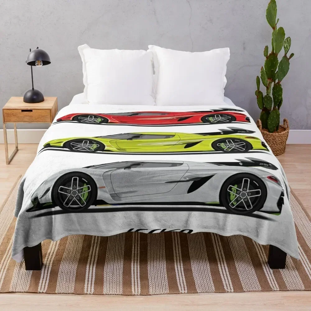 

Jesko Collection Throw Blanket Ultra Plush Cozy Blanket for Napping Sleeping