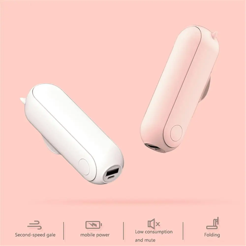Ventilatore personale USB nuovo Mini ventilatore portatile pieghevole multifunzionale ricaricabile palmare studente