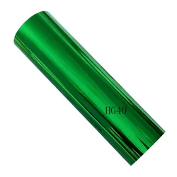 21cm x 120m Shinny America Craft Paper Foil Holographic Transfer Foil Toner Reactived Roll Gold
